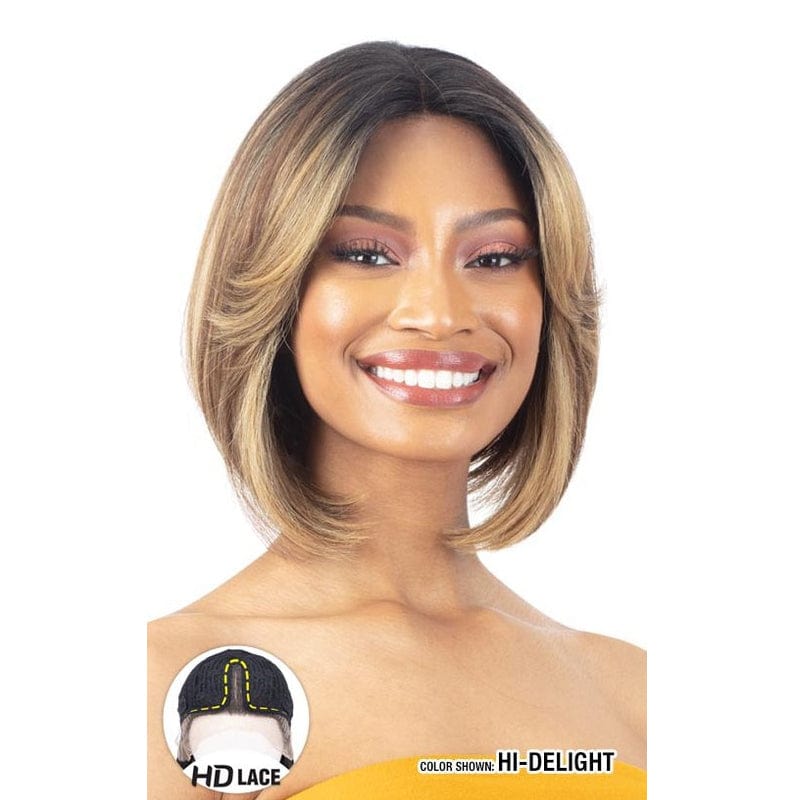 DANAE | Freetress Equal Curtain Bang HD Lace Wig