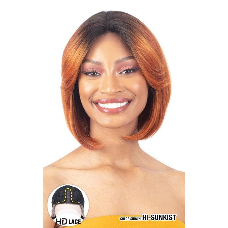 DANAE | Freetress Equal Curtain Bang HD Lace Wig