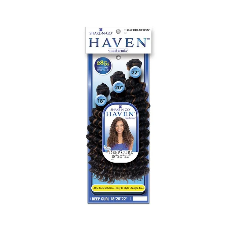 Shake N go Haven Mastermix Weave - DEEP CURL 18"20"22"