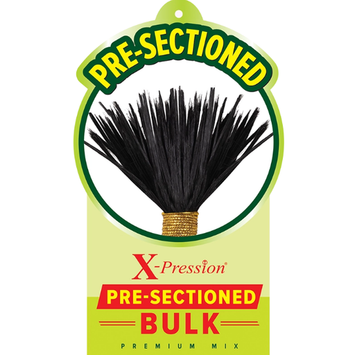Outre X-Pression Pre-Sectioned Bulk Braid - DOMINICAN CURL BULK 18"