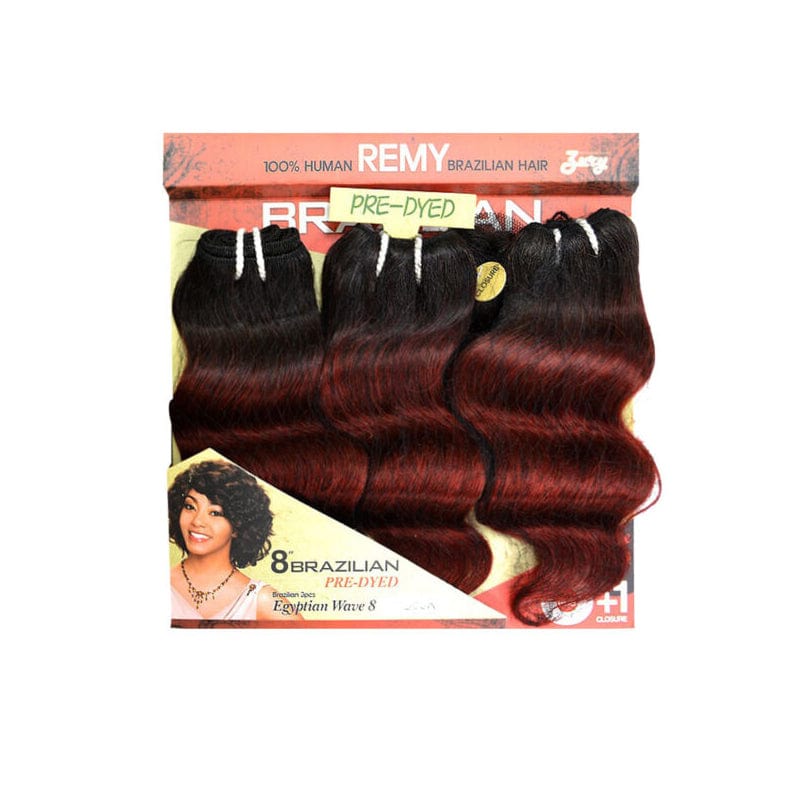 EGYPTIAN WAVE 8" 3PCS | Brazilian Remy Weave