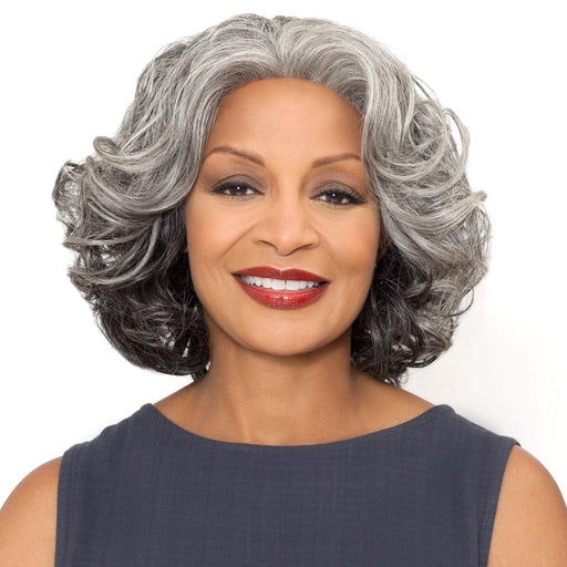 ESTHER | Foxy Silver Synthetic Wig