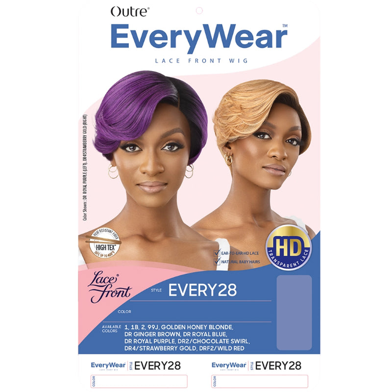Outre EveryWear Synthetic HD Lace Front Wig - EVERY 28