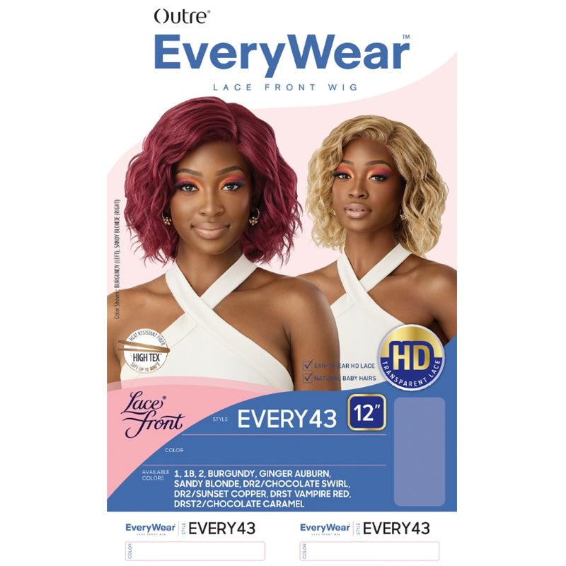 Outre EveryWear Synthetic HD Lace Front Wig - EVERY 43