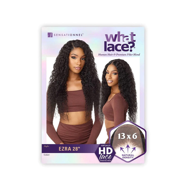 EZRA 28″ | Sensationnel Cloud9 What Lace? Human Hair Blend HD Lace Wig