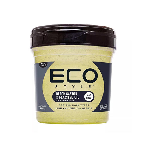 ECO STYLE - Black Castor & Flaxseed Oil Styling Gel