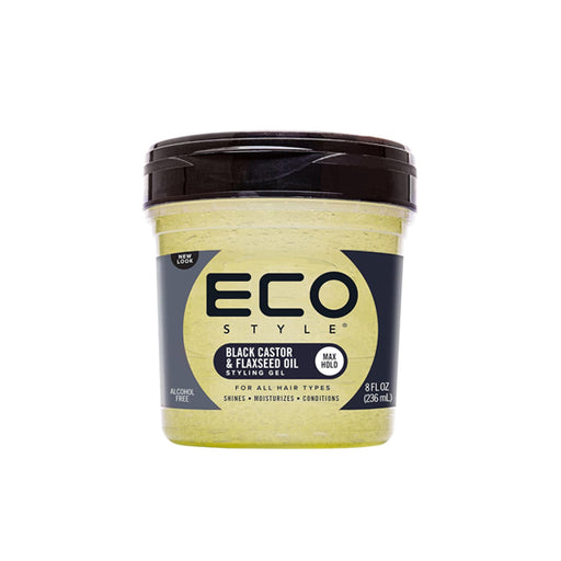 ECO STYLE - Black Castor & Flaxseed Oil Styling Gel
