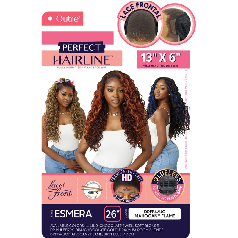 Outre Perfect Hairline Synthetic 13x6 HD Lace Front Wig - ESMERA