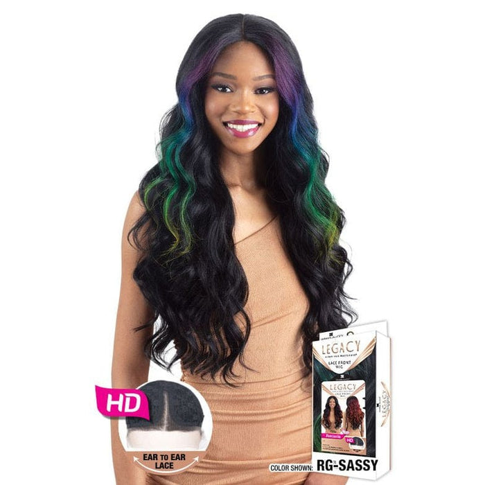 FANTASIA  Shake N Go Legacy Human Hair Blend HD Lace Front Wig