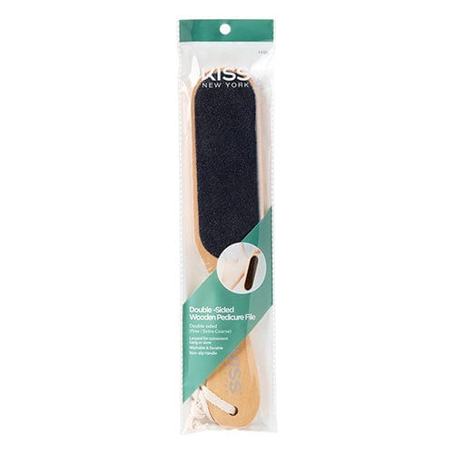 KISS NEW YORK - Double-side Wooden Pedicure File FF05