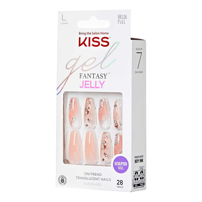 KISS - Gel Fantasy Jelly Nails - Jelly Cat FJ11