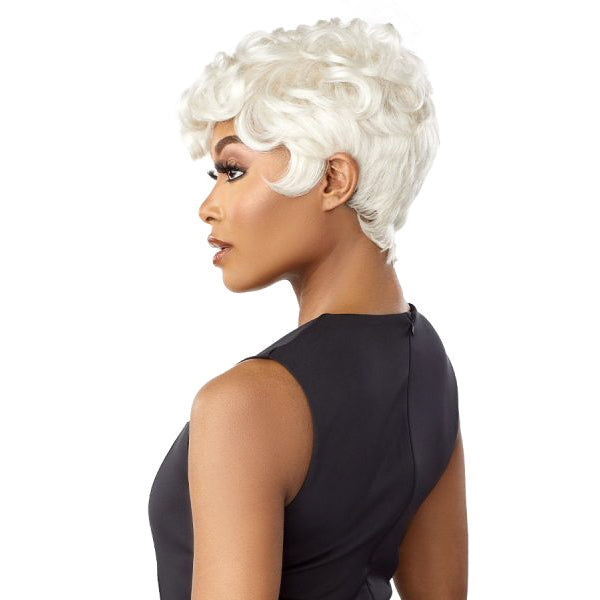 Sensationnel Empire Salt & Pepper Human Hair Wig - FLORA