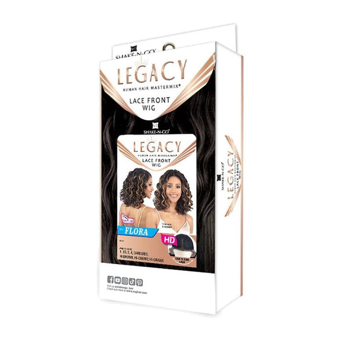 FLORA - Shake N Go Legacy Human Hair Blend HD Lace Front Wig