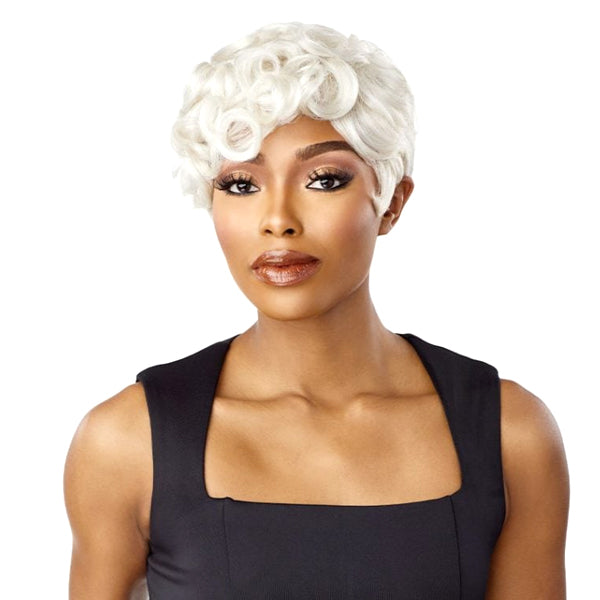 Sensationnel Empire Salt & Pepper Human Hair Wig - FLORA