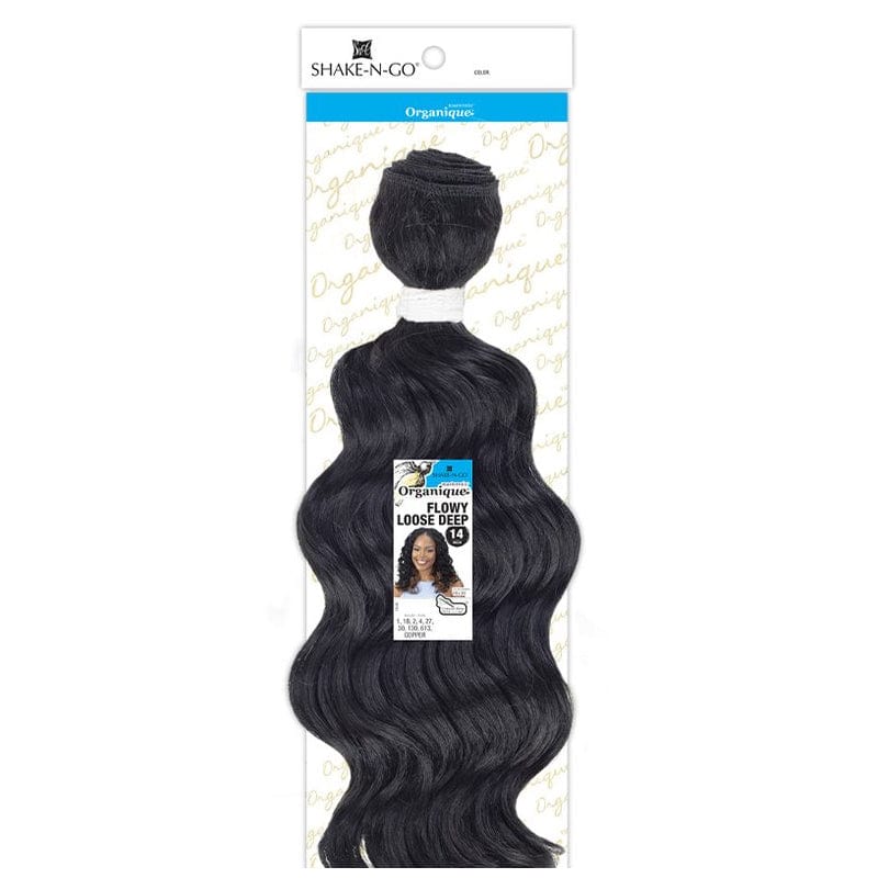 Shake N Go Organique Mastermix Synthetic Weave - FLOWY LOOSE DEEP
