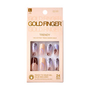 KISS - Gold Finger Trendy Nails It’s Euphoric GD38