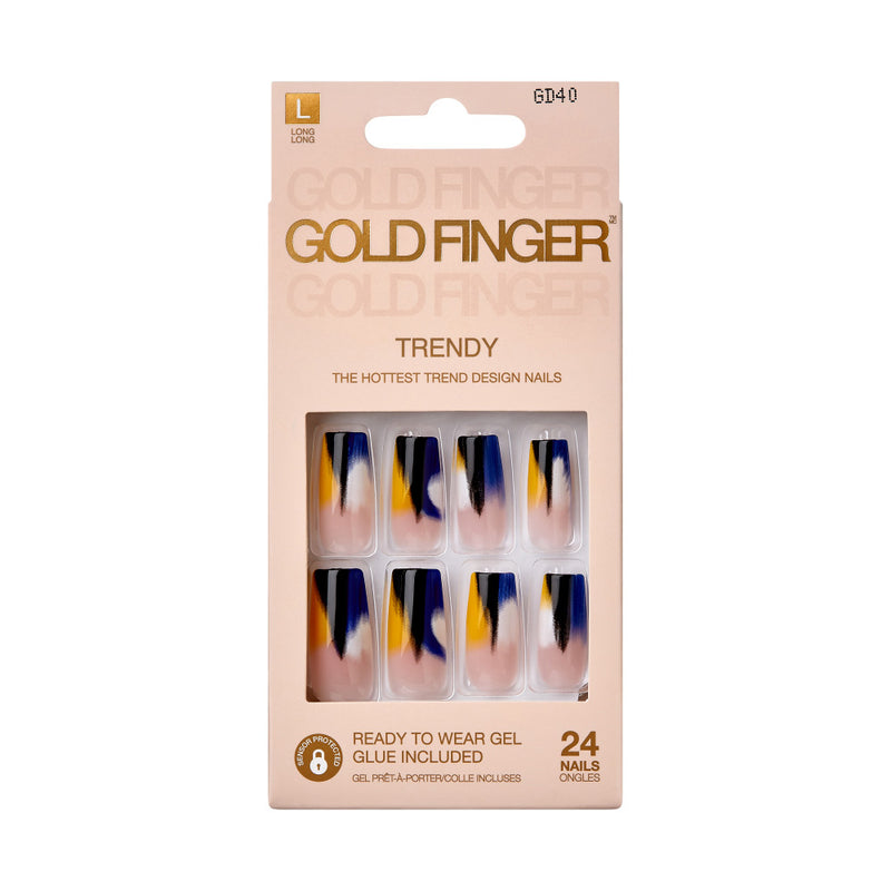 KISS - Gold Finger Trendy Nails Do U Mind GD40