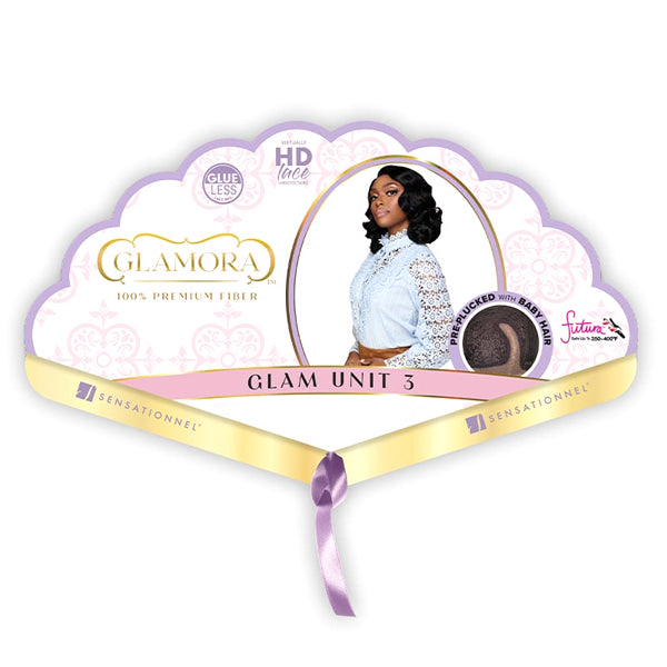 Sensationnel Glamora Glueless HD Lace Part Wig - GLAM UNIT 3