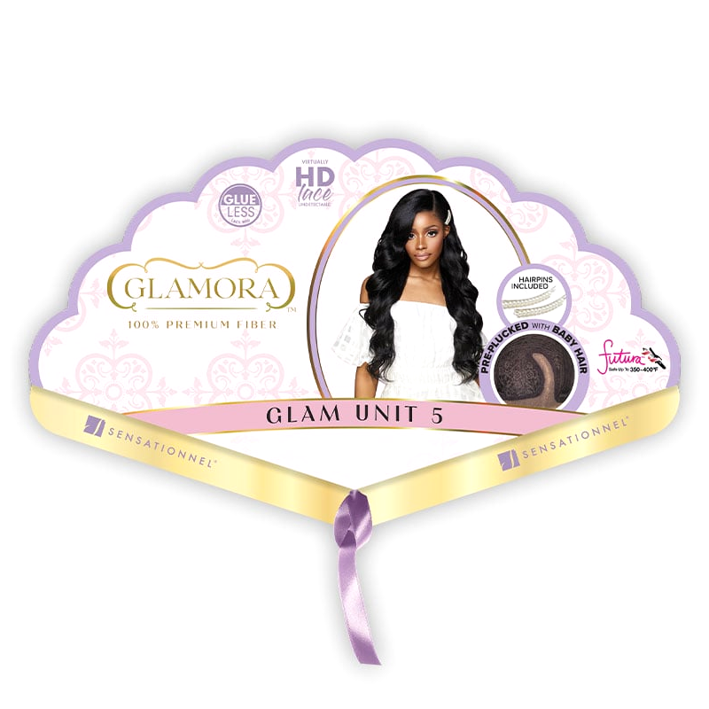 Sensationnel Glamora Glueless HD Lace Part Wig - GLAM UNIT 5