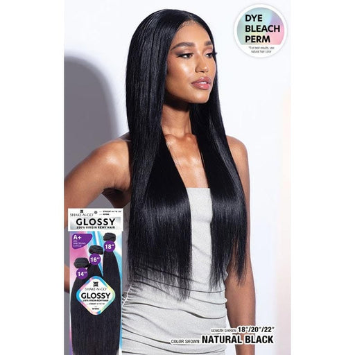 STRAIGHT - Shake n go Glossy 100% Virgin Remy Hair Weave