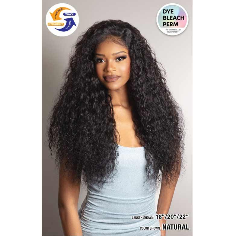 Shake n go Glossy 100% Virgin Remy Hair Weave - WET & WAVY LOOSE WAVE