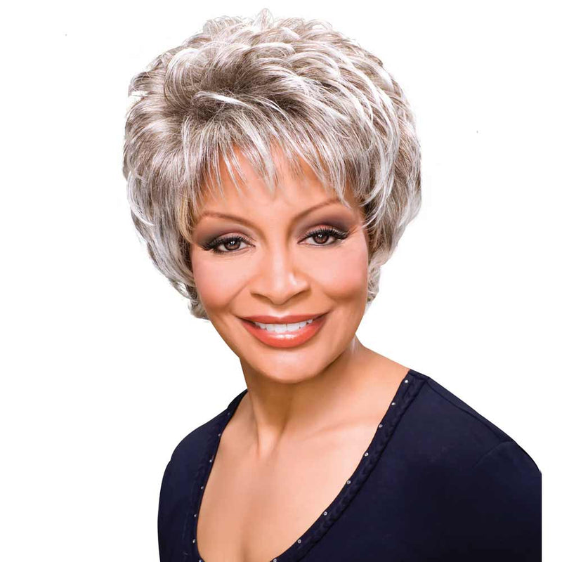 Foxy Silver Synthetic Wig - GAIL