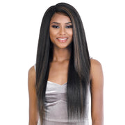 HBL. FREE26 | Motown Tress Human Hair Blend HD Lace Front Wig