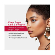 RED BY KISS | 4-in-1 360° Edge Brush with Pin Tail HH100