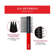 RED BY KISS | 2-in-1 Detangle Master Brush HH209