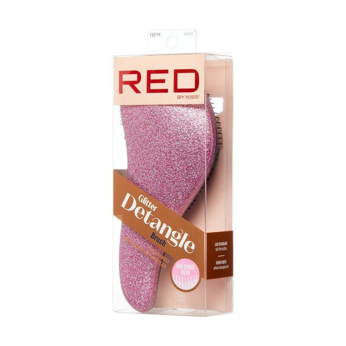RED BY KISS | Detangle Glitter Brush Assorted HH51