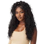 HHB-MALAYSIAN DEEP 26" | Outre Human Hair Blend 5X5 Lace Closure Wig