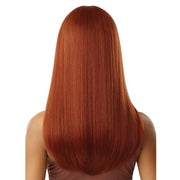 Outre Human Hair Blend 5X5 Lace Closure Wig - HHB-NATURAL YAKI 22"