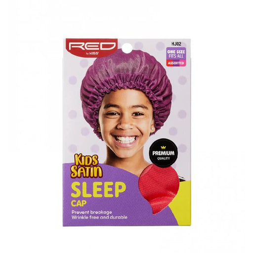RED BY KISS - Kids Satin Sleep Cap