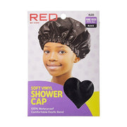 RED BY KISS - Soft Vinyl Shower Cap