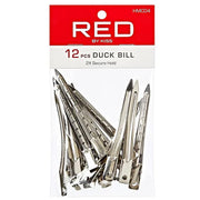 RED BY KISS - 12 Duck Bill Clips HMC04