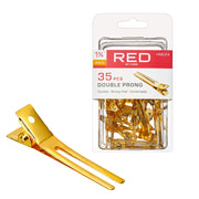 RED BY KISS - Gold Double Prong Clip 1 3/4″