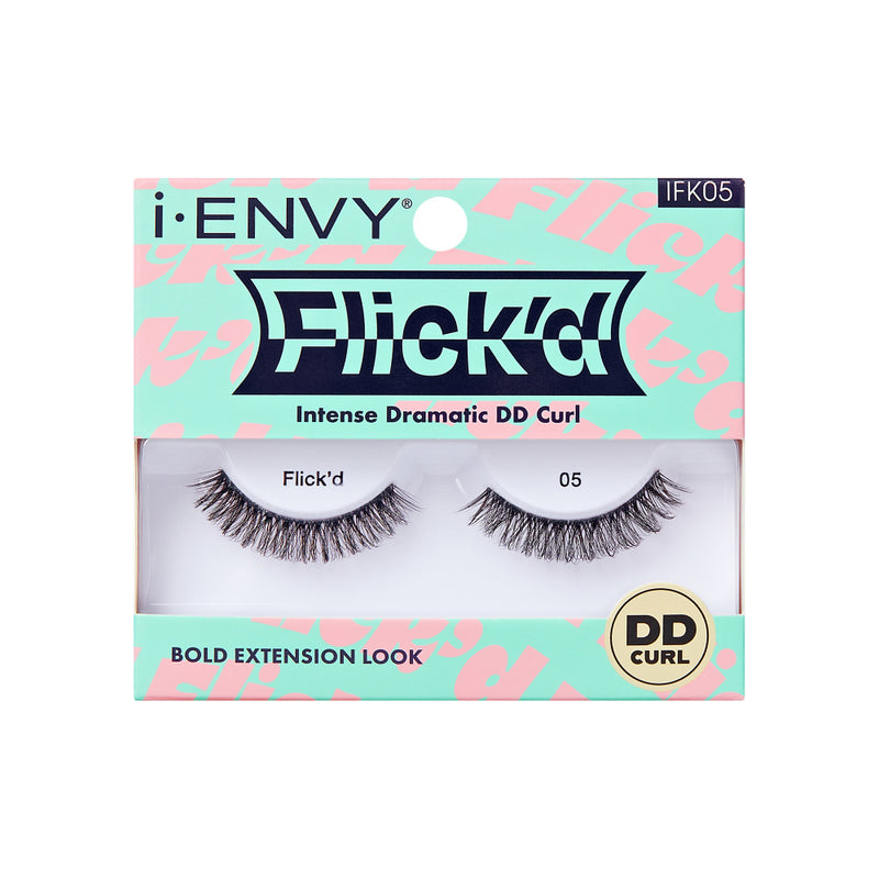 KISS i-ENVY - 3D Flick’d Lashes Intense Dramatic DD Curl