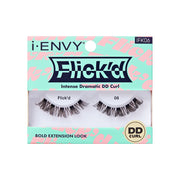 KISS i-ENVY - 3D Flick’d Lashes Intense Dramatic DD Curl