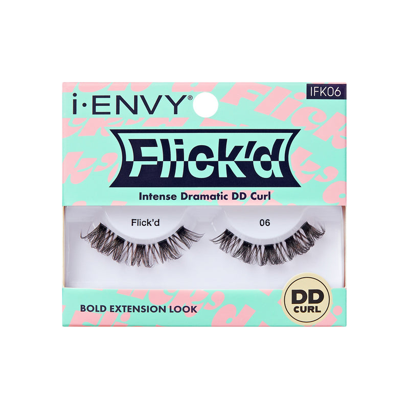 KISS i-ENVY - 3D Flick’d Lashes Intense Dramatic DD Curl