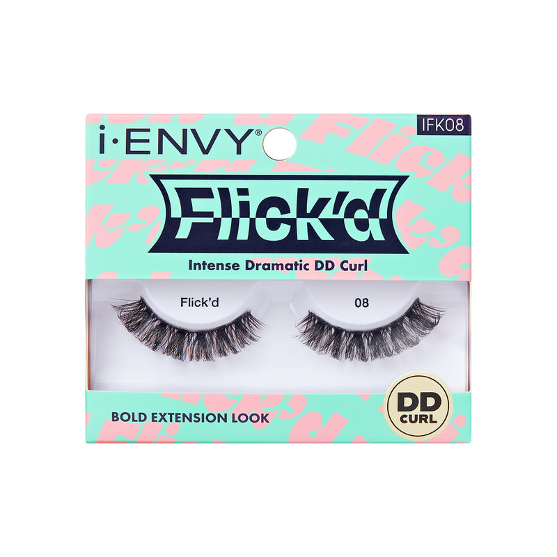 KISS i-ENVY - 3D Flick’d Lashes Intense Dramatic DD Curl