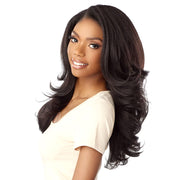 Sensationnel Curls Kinks & Co Synthetic Lace Front Wig - 13X6 KINKY BLOW OUT 20″