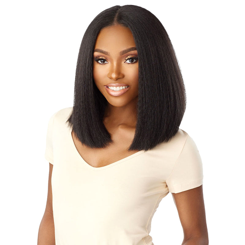 13X6 KINKY BOB 14″ - Sensationnel Curls Kinks & Co Synthetic Lace Front Wig