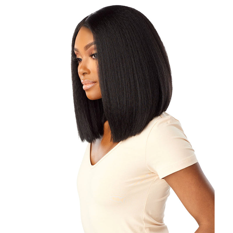 13X6 KINKY BOB 14″ - Sensationnel Curls Kinks & Co Synthetic Lace Front Wig