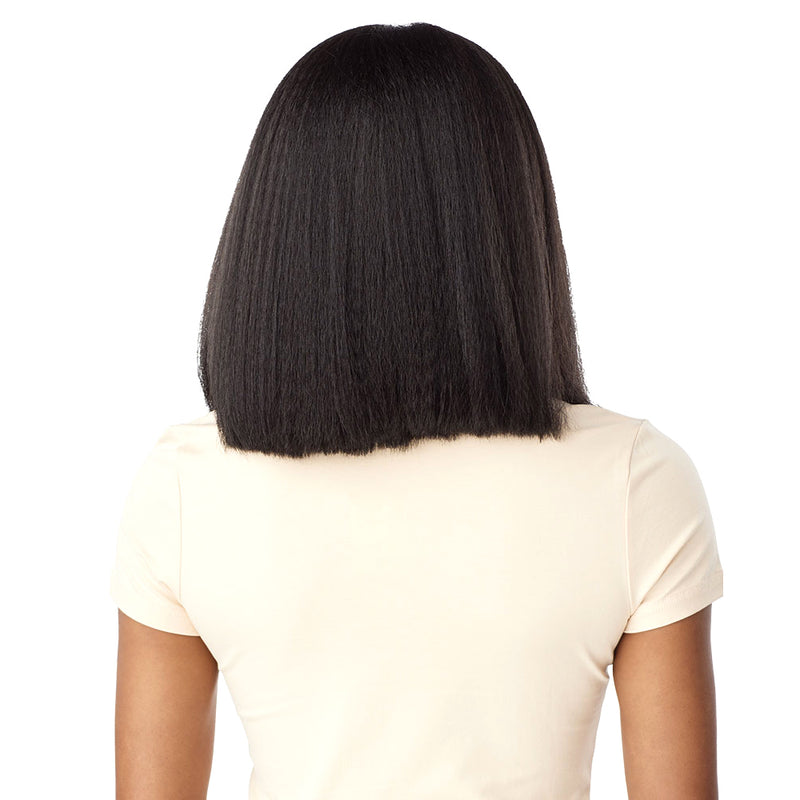 13X6 KINKY BOB 14″ - Sensationnel Curls Kinks & Co Synthetic Lace Front Wig