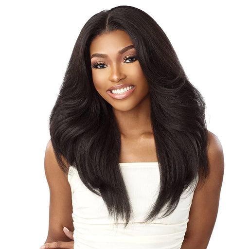 13X6 KINKY LAYERED BLOW OUT 22″ - Sensationnel Curls Kinks & Co Kinky Edges Synthetic Lace Wig
