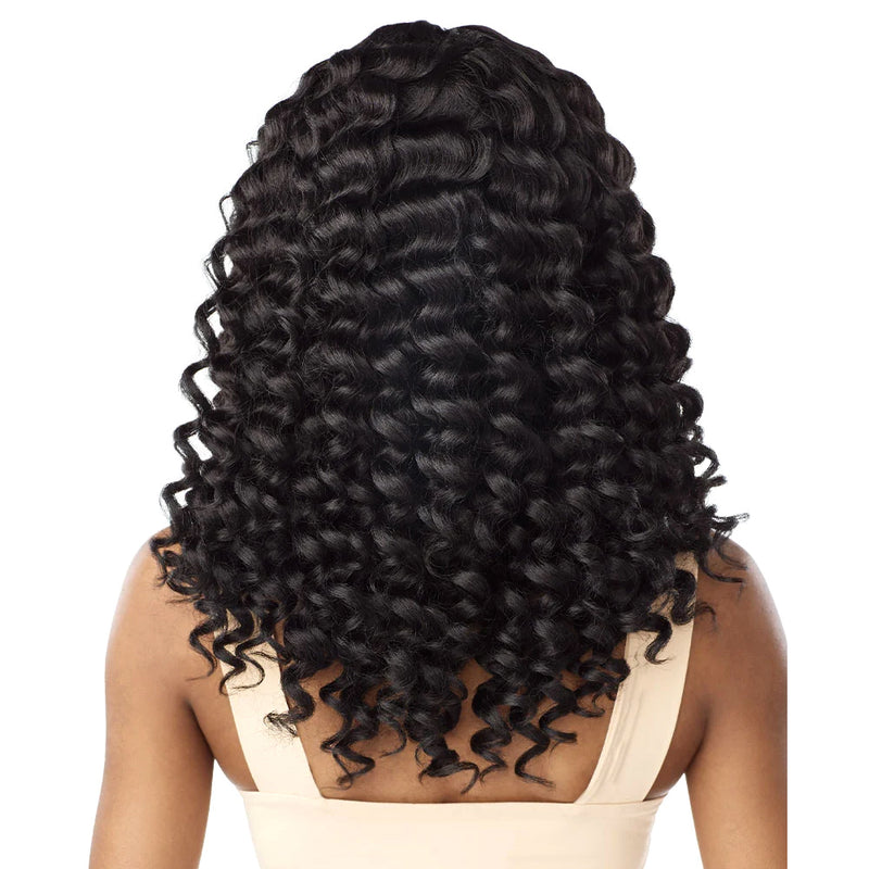 Sensationnel Curls Kinks & Co Synthetic Lace Front Wig - Y-PART KINKY ROD CURL 18″