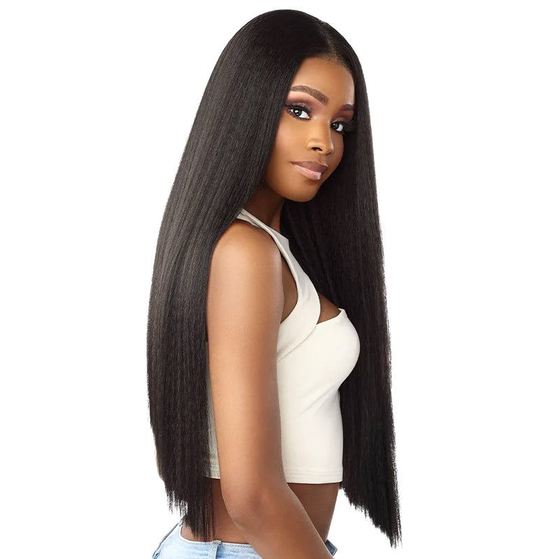 Sensationnel Curls Kinks & Co Synthetic Lace Front Wig - KINKY SILK PRESSED 26″