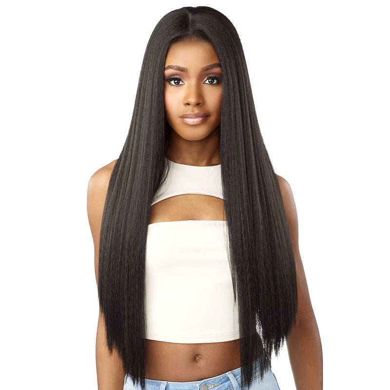 Sensationnel Curls Kinks & Co Synthetic Lace Front Wig - KINKY SILK PRESSED 26″