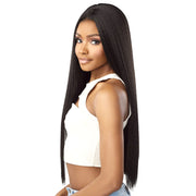 Sensationnel Curls Kinks & Co Synthetic Lace Front Wig - KINKY SILK PRESSED 26″