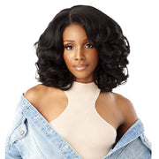 Sensationnel Curls Kinks & Co Synthetic Lace Front Wig - Y-PART KINKY VOLUME CURL 14″